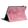 thumbnail image 5 of Allytechgroup iPad 11th Gen 11" Case 2025, iPad 10th Gen 10.9" Case 2022, Embossed Rose & Butterfly Flip Cover Stand Auto Sleep Wake Protective Shockproof Case Shell for Apple iPad 11/ iPad 10,Pink, 5 of 8