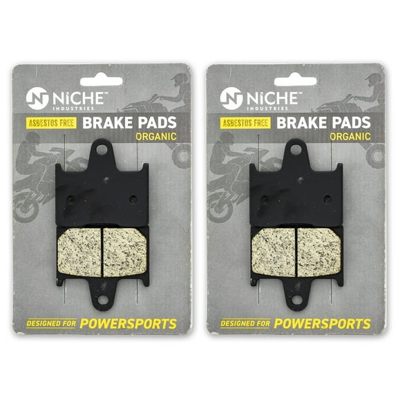 Niche Brake Pad Set for Yamaha Venture 600 VMAX 500 700 Rear Organic 2 Pack 519-KPA2683D