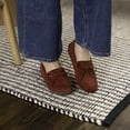 thumbnail image 2 of Minnetonka Women's Womens Loafer Moc, Red, Size 6.5w, 2 of 7