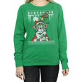thumbnail image 3 of Tom And Jerry Sweat-Shirt de Noël Fair Isle pour Femmes, 3 of 5