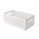thumbnail image 1 of Cesta de almacenaje para ropa, cajón plegable, compartimento para ropa de dormitorio, perchero apilable, organizador de ropa para el hogar, diseño de 2 niveles, estructura metálica, 1 of 9