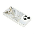 thumbnail image 5 of SaniMore Case for iPhone 15 Pro Max, Shockproof Ant-fall TPU Backplane Marble Stylish Pattern for Girls Women No-Yellowing Slim Lightweight for iPhone 15 Pro Max, White, 5 of 11