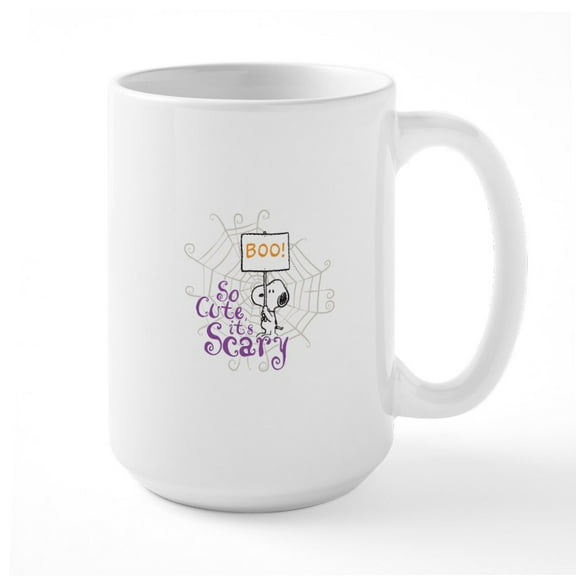 CafePress - Socuteitsscary Dark Mugs - 15 oz Ceramic Large White Novelty Mug