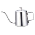 thumbnail image 1 of Hervidor de café con vertido, teteras con cuello de cisne, de cuello de cisne largo, cafetera para acampar, hervidor de café de goteo para 350 ml, 1 of 8