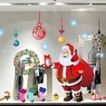 thumbnail image 5 of JHGoosa Merry Christmas Santa Christmas Tree Pattern Wall Sticker Living Room Shop Window Glass Door Wallpaper, 5 of 9