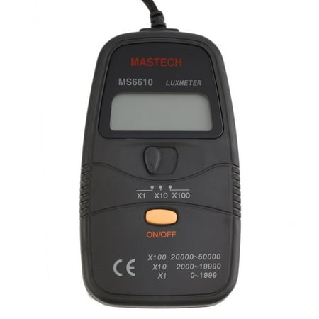Stylish 1pcs Hot Mastech MS6610 Lux Meter Luxmeter Light Meter 0-50000lux Worldwide Store