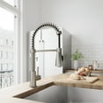 thumbnail image 5 of VIGO Brant Single Handle Pull-Down Sprayer Kitchen Faucet in Stainless Steel, 5 of 12