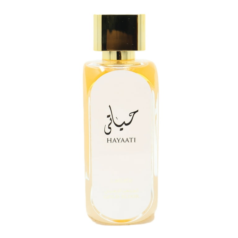 Lattafa Perfumes Hayaati Gold Elixir EDP Spray 3.4 Oz for