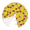 thumbnail image 3 of Salouo Duck with Star Sunglasses Christmas Tree Skirt 48" Farmhouse Christmas Decorations Snowman Xmas Tree Skirt Tree Mat for Holiday Party Decor, 3 of 8