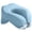 Light blue, variant on Ergonomic Napping Pillow Comfortable For Use Providing Excellent Neck And Relaxation With Memory Foam