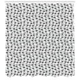 thumbnail image 3 of Ambesonne Eyes Shower Curtain, Monochrome Various Woman Eyes, 69"Wx70"L, Black and White, 3 of 3