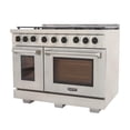 thumbnail image 4 of Kucht Professional 48" Stainless Steel Natural Gas Range in Silver/Black, 4 of 15