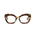 thumbnail image 2 of Womens Cat Eye Spring Hinge Reading Glasses 2.0 Thick Butterfly Shape Tortoise Shell Readers 2.0, 2 of 5