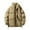 Khaki, variant on Spring Jackets For Women 2025,Fashion Women Casual Long Sleeve Stand Neck Zipper Up Keep Warm Coat With Pocket Unisex Jacket
