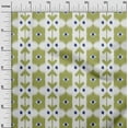 thumbnail image 3 of oneOone Viscose Chiffon Light Green Fabric Ikat Craft Projects Decor Fabric Printed By The Yard 42 Inch Wide, 3 of 4