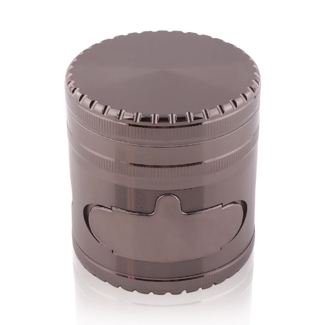 Hierba de hojas de té Grinder Spice Mill Cuanera SAL FUESEA Vanilla Herramienta Herramienta Colador Colección Bandeja Mano Crusher Home Supplies Grey Black Eigraketly HA011076-02