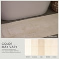 thumbnail image 5 of Home Weavers Classy Bathmat 100% Cotton Tufted Bath Rug, Extra Soft and Absorbent Bath Rugs, Machine Washable bath rugs for Bathroom, 21"x34" Rectangle, Ivory, 5 of 9