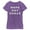 Purple Berry, variant on Girl's Lost Gods Nope Not Today Motto Text  Graphic Tee Purple Berry Medium