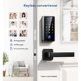 thumbnail image 3 of Philips Keyless Entry Door Lock with Keypad - Smart Deadbolt Lock for Front Door, Auto Lock, One-time PIN Code, Fingerprint Door Lock - Satin Nickel, 3 of 6