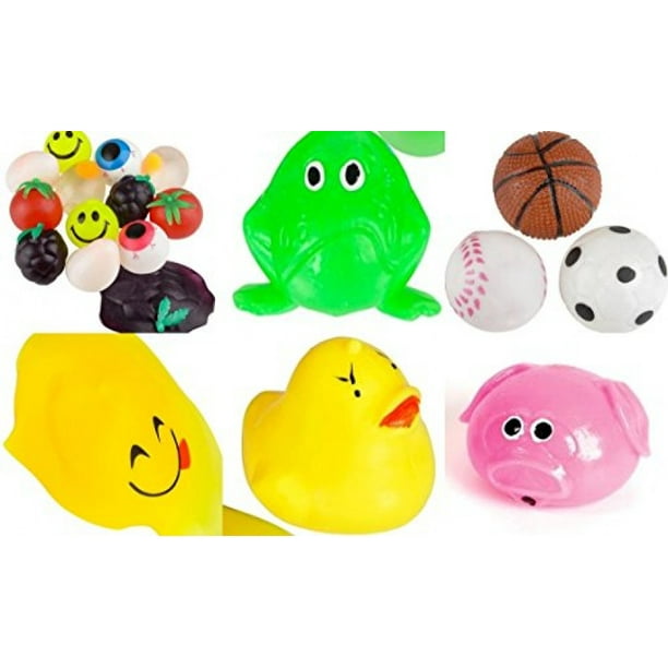 Squishy Splat Ball Assortment Pack (1 Dozen different Splat Balls