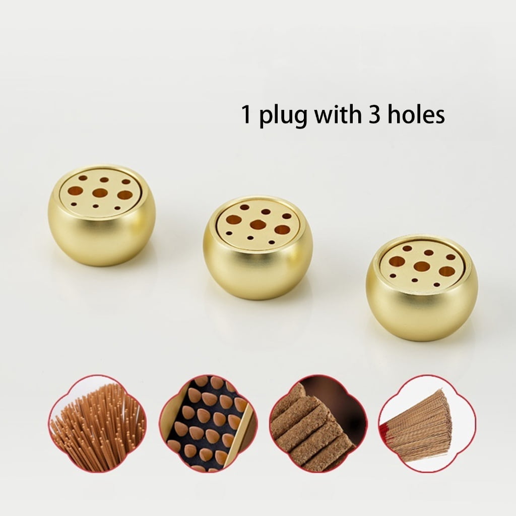 PatungKu Coppers Incenses Holder,Cone Incenses Burners Holder Incenses Stick Holder Ashes Catcher for Outdoor Indoor Metal Censer