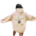 thumbnail image 5 of WEAIXIMIUNG Fall Sweatshirts for Women Plus Size Ladies' Autumn and Winter Fashionable Rugby Print Hooded Sweatshirt, 5 of 5