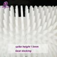 thumbnail image 3 of 6inch 9inch Spiked Roller 18cm 23cm Spike Roller for Epoxy Floor Paint Tool Plastic Roller Self-leveling Roller (spike height 13mm,6inch), 3 of 6