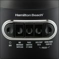 thumbnail image 2 of Hamilton Beach Power Elite Quiet Blender with Stainless Steel Blades, 40 oz Glass Jar, 800 Watts, Black, 58175J, 2 of 6
