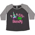 thumbnail image 3 of Inktastic It's My Birthday Unicorn Women's Plus Size T-Shirt, 3 of 5