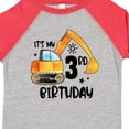 thumbnail image 4 of Inktastic Construction Truck It's My 3rd Birthday Boys or Girls Toddler T-Shirt, 4 of 5