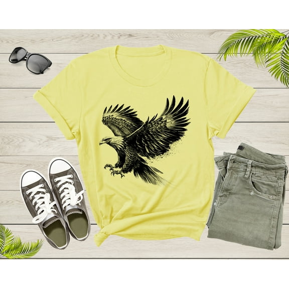 American Bald Eagle Bird Gift for Men Women Kids Boys Girls Youth T-Shirt Cool Bald Eagle Lover Gift T Shirt for Teens Graphic Tshirt