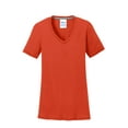 thumbnail image 5 of Port & Company Women's Performance Blend V-Neck Tee. LPC381V, 5 of 6