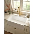 thumbnail image 2 of Moen Fc301810 30" Undermount Single Basin Fireclay Kitchen Sink - White, 2 of 5