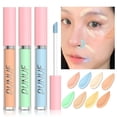 thumbnail image 2 of Corrector líquido resistente al agua, base en barra, maquillaje hidratante, cubierta naranja y verde, acné, ojeras, crema cosmética para contorno de cara, 2 of 5