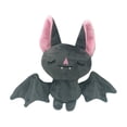 thumbnail image 2 of Halloween Skeleton Stuffed Animal, 9.84 in Bat Plush Pillow, Halloween Indoor Decoration for Sofa Table, Trick Or Treat Halloween Party Gift (Gray), 2 of 6