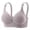 Purple, variant on Hduncf Sports Bras for Women Bralettes Thin Adjustable Gathered Underwear with Support Lingerie Bras for Women Lift No Underwire Purple 42