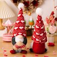 thumbnail image 3 of ZhyrZng Valentines Day Decorations Gnome Ornament Plush Doll Goblin Figurines with Sequins Valentine's Gnome Plush Ornaments Handmade Swedish Gnomes Plush Holiday Doll Dwarf Home Office D1, 3 of 9