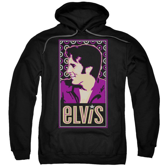 Elvis Presley Elvis Is Pullover Hoodie Sweatshirt Black