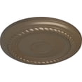 thumbnail image 3 of Ekena Millwork 7 7/8"OD x 3/4"P Small Alexandria Ceiling Medallion (Fits Canopies up to 4 5/8"), Hand-Painted Warm Silver, 3 of 7