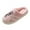 Pink, variant on Aayomet Women's House Slippers Warm Memory Foam Slippers Durable Rubber Sole,Orange 37