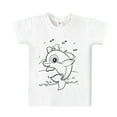 thumbnail image 1 of T-Shirts pour Garçons avec Marqueurs Lavables, T-Shirt Coloré et Lavable pour Enfants B 5 Ans-6 Ans, 1 of 5