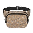 thumbnail image 1 of Disketp Cactus Alpaca Riñonera de Doble Capa, Bolsa de Cintura Ajustable para Viajes, Correr y Senderismo, Riñonera Ligera para Hombre y Mujer, 1 of 9
