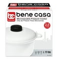 thumbnail image 3 of Bene Casa - 2.6 Qt. Microwave Pressure Cooker - Non-stick Surface and Locking Lid - Cooks Up to 12 Cups of Cooked Rice (6 Cups Uncooked), 3 of 6