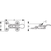 Sea Dog Anti-Rattle Latch