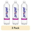 (3 pack) Propel Fitness Berry Flavored Electrolyte Water Beverage, 33.8 fl oz Bottle