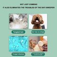 thumbnail image 4 of Cuddles And Meow Cat Comb Brush - 5 In 1 Pet Hair Cleaner Brush for Cats And Dogs_Special Gift, 4 of 5