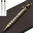 thumbnail image 1 of xianlin-Six-Edge Stylo Signature à Boulon en Laiton Massif (Or), 1 of 4
