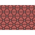 thumbnail image 1 of Ahgly Company Indoor Rectangle Patterned Bean Red Area Rugs, 7' x 10', 1 of 6