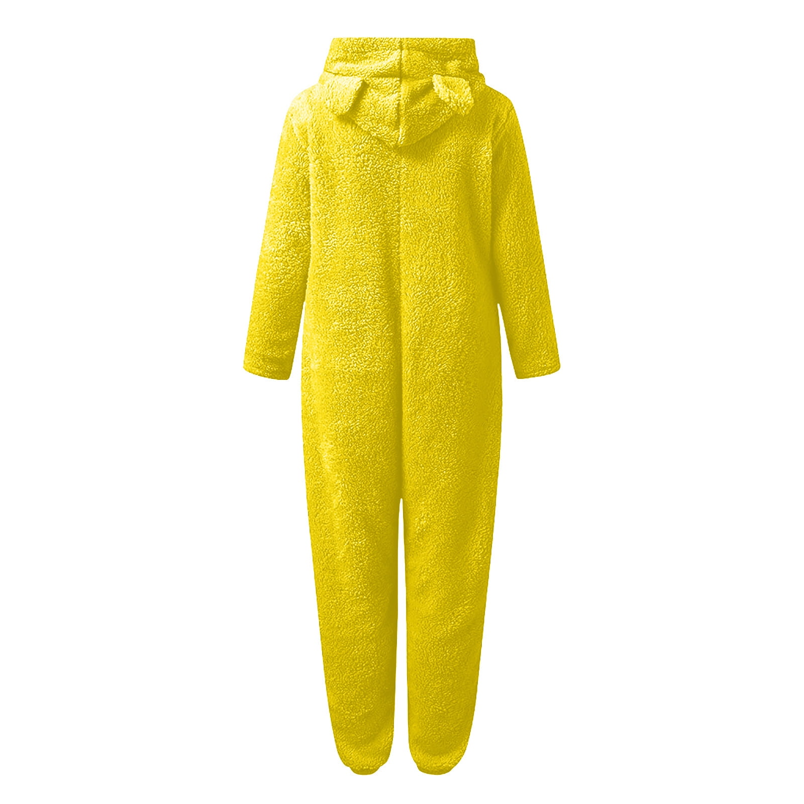 Womens Cute Sherpa Romper Fleece Onesie Pajama,Women's Fleece Onesie Loungewear Pajamas Winter Warm Romper Nightwear One Piece Zipper Hooded Jumpsuit Sleepwear Playsuit