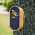 thumbnail image 5 of Modern Bird House 3D Printing Ornaments Garden Decoration Pendant；Small Plastic Wall Mounted Birdhouse, Outdoor Nesting Box For Wild Birds, 5 of 5